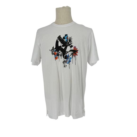 Robert Graham Short Sleeve T-Shirt Jakarta GraphicM **SUN DAMAGE** - Picture 1 of 6